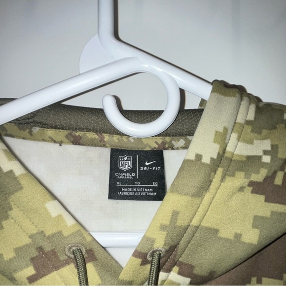 Nike New Orleans Saints Salute to Service STS Hoodie 2021 Men’s - Picture 4 of 4